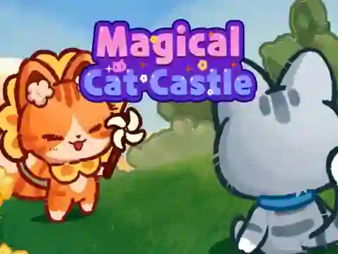 Гульня Magical Cat Castle онлайн