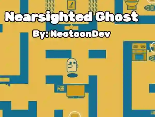 Гульня Nearsighted Ghost онлайн