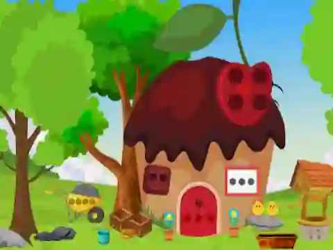 Гульня Maiden Rescue From Ice cream House онлайн