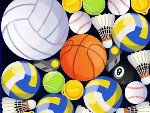 Гульня Sport Merge онлайн