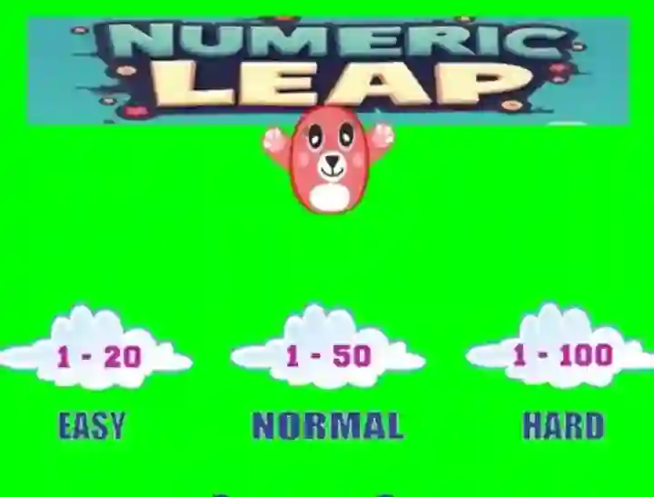 Гульня Numeric Leap онлайн
