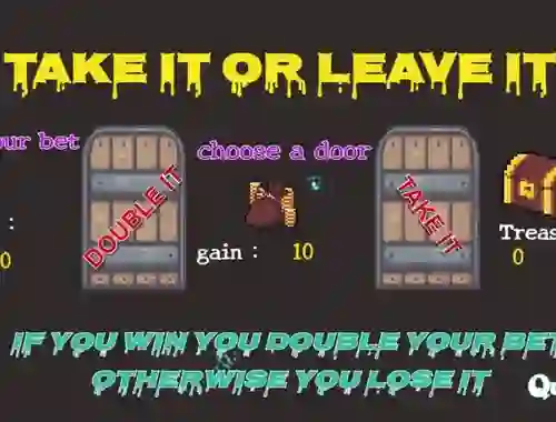 Гульня Take It Or Leave It онлайн