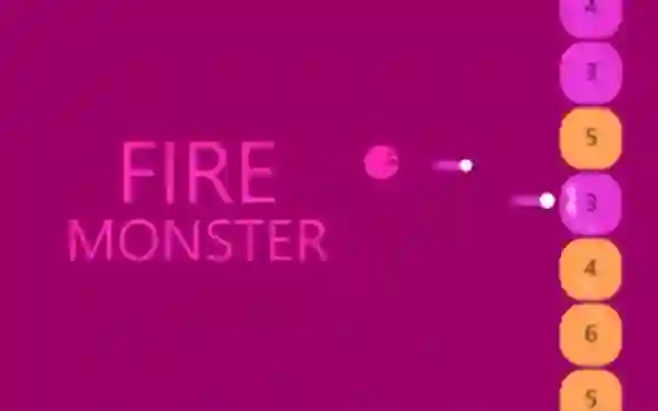 Гульня Fire Monster онлайн