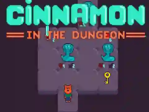Гульня Cinnamon in the Dungeon онлайн