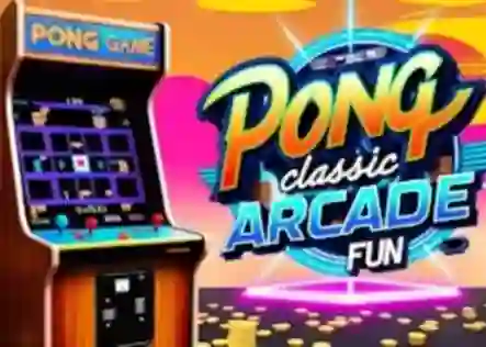 Гульня Pong Game Classic Arcade Fun! онлайн