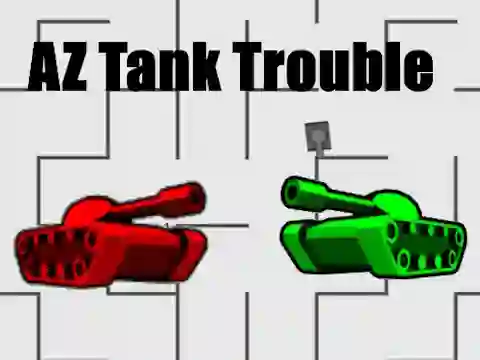 Гульня AZ Tank Trouble онлайн