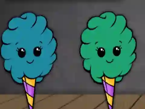 Гульня Find Giant Candy онлайн