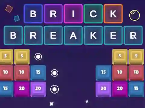 Гульня Brick Breaker онлайн