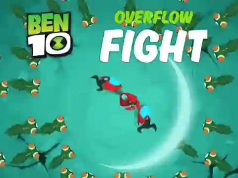 Гульня Ben 10 Overflow Fight онлайн