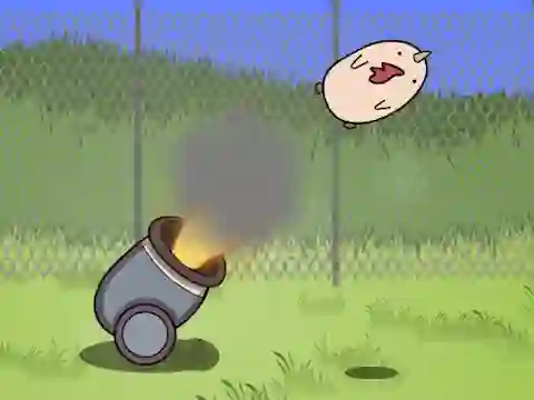 Гульня Ballistic Chickens 2 онлайн