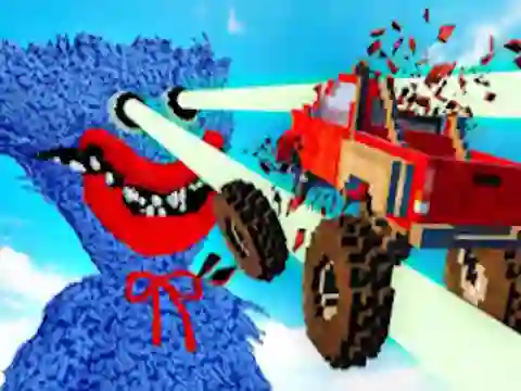 Гульня Monster Demolition - Giants 3D онлайн