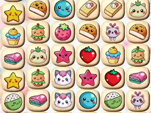 Гульня Sweet Tile Puzzle онлайн