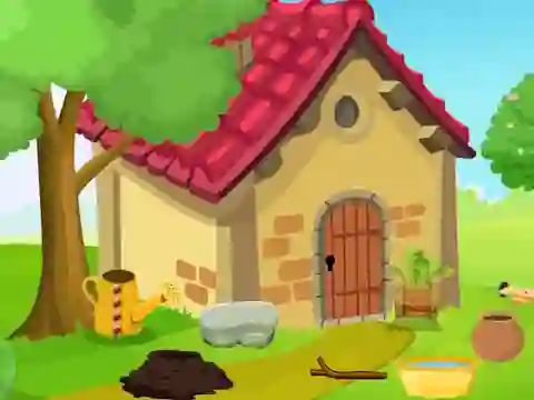 Гульня Enchanting Lad Escape онлайн