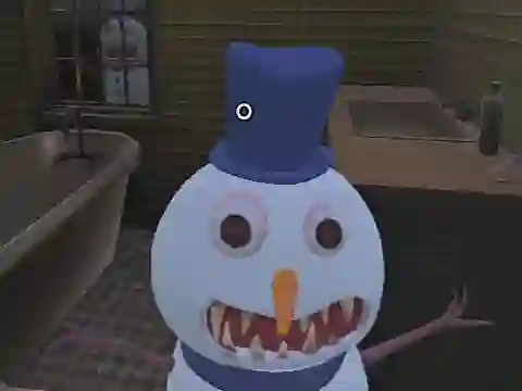 Гульня The Snowman Ate You онлайн