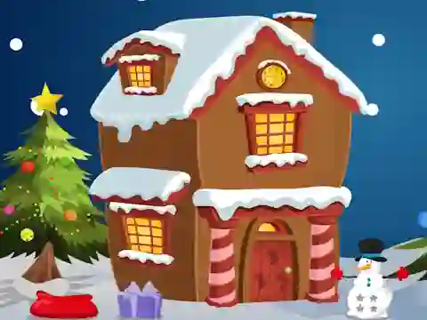Гульня Delighted Santa Rescue онлайн