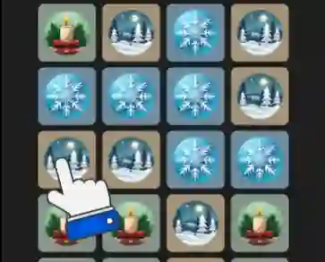 Гульня WinterWonder Symbol Merge онлайн