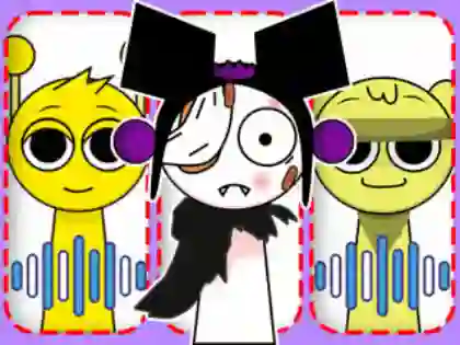 Гульня Kids Quiz: Guess Sprunki Voice онлайн
