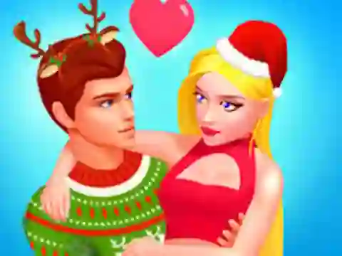 Гульня Bestie Breakup Run - Christmas Love онлайн