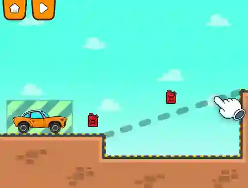 Гульня Draw Road For Car онлайн