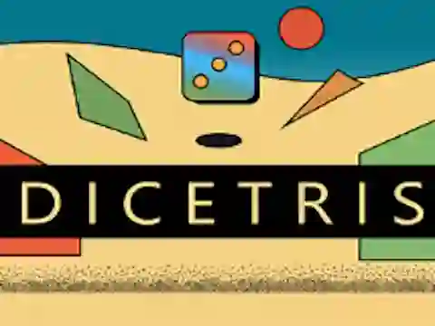 Гульня Dicetris онлайн