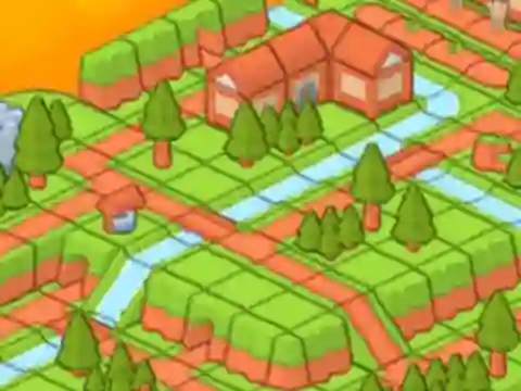 Гульня God's Land: From Block to Island онлайн
