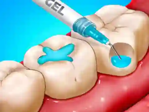 Гульня Incredible Kids Dentist онлайн