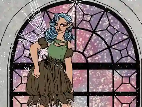 Гульня Goth Fairy Holiday Edition онлайн