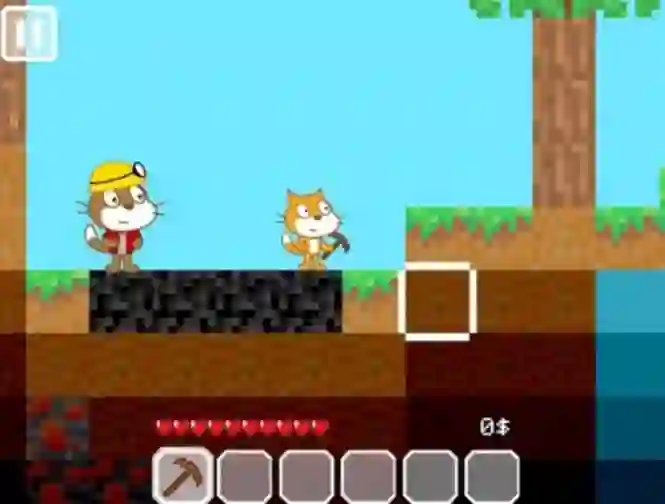Гульня Miner Cat онлайн