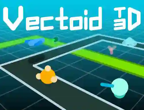 Гульня Vectoid TD онлайн