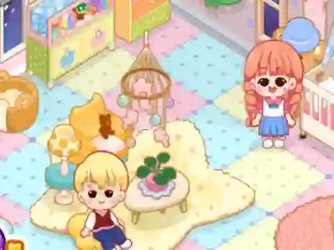 Гульня Decor: Cute Nursery онлайн