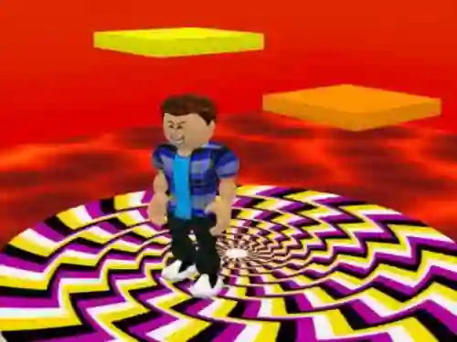 Гульня Roblox: Parkour Lava онлайн