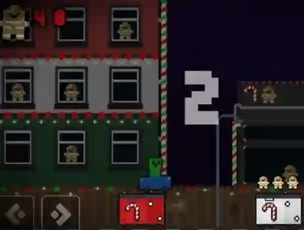 Гульня Santa Car Cookie онлайн
