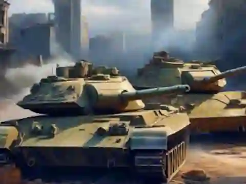 Гульня Tanks Blitz онлайн