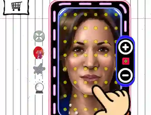 Гульня Funny Face Quest онлайн