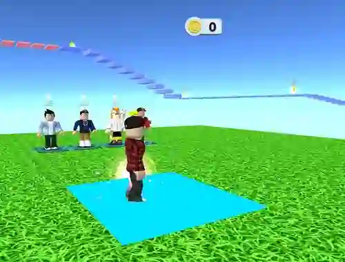 Гульня Easy Obby Jump and Run Challenge Online онлайн
