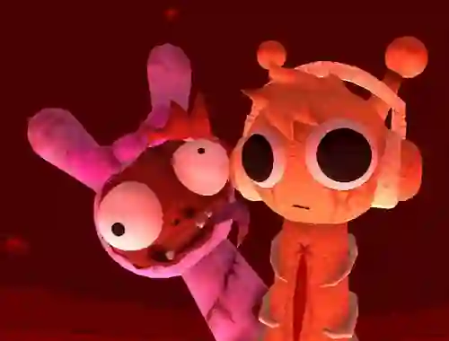 Гульня Sprunki 3D онлайн