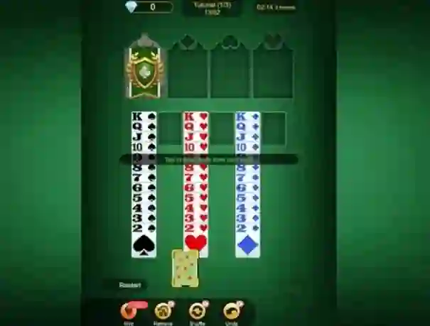 Гульня Solitaire King онлайн