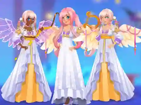 Гульня Girly Angelic Etherial онлайн