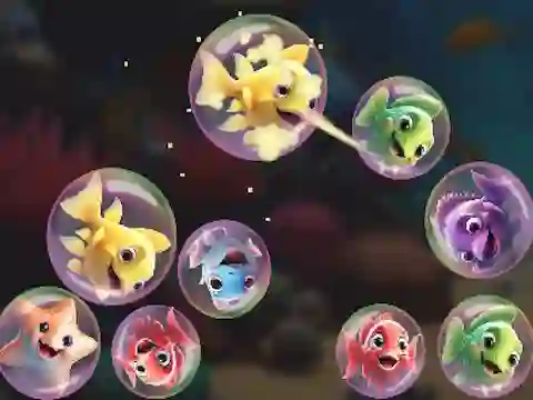 Гульня Merge fish! онлайн