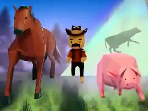 Гульня Farmers Versus Aliens онлайн