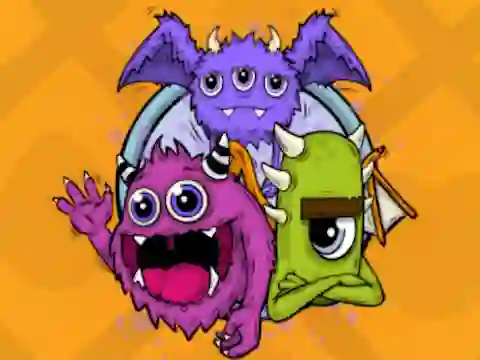 Гульня Word Monsters онлайн