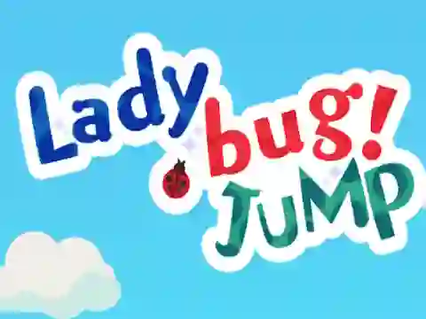 Гульня Lady Bug! Jump онлайн