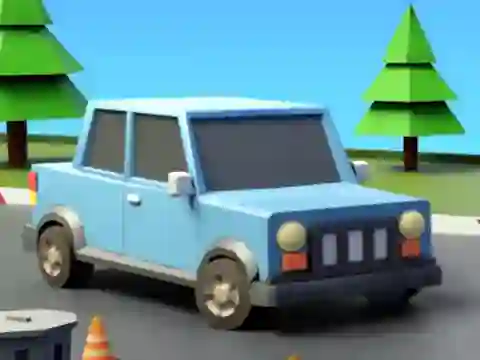 Гульня Car Parking School онлайн