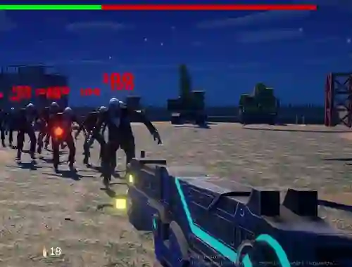 Гульня Zombie Survivor онлайн