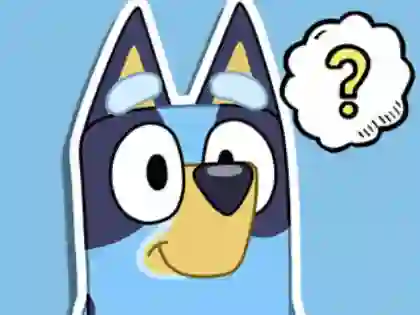 Гульня Kids Quiz: Bluey Plot Trivia онлайн