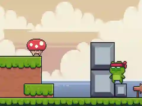 Гульня Frogster онлайн