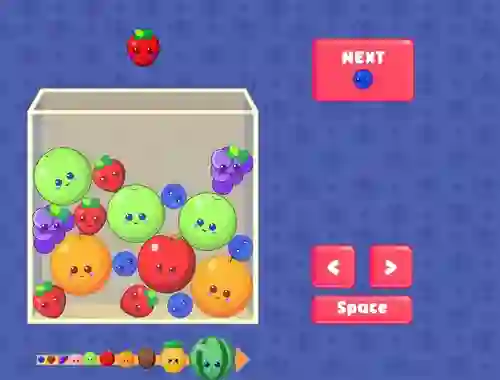 Гульня Fruit Merge онлайн