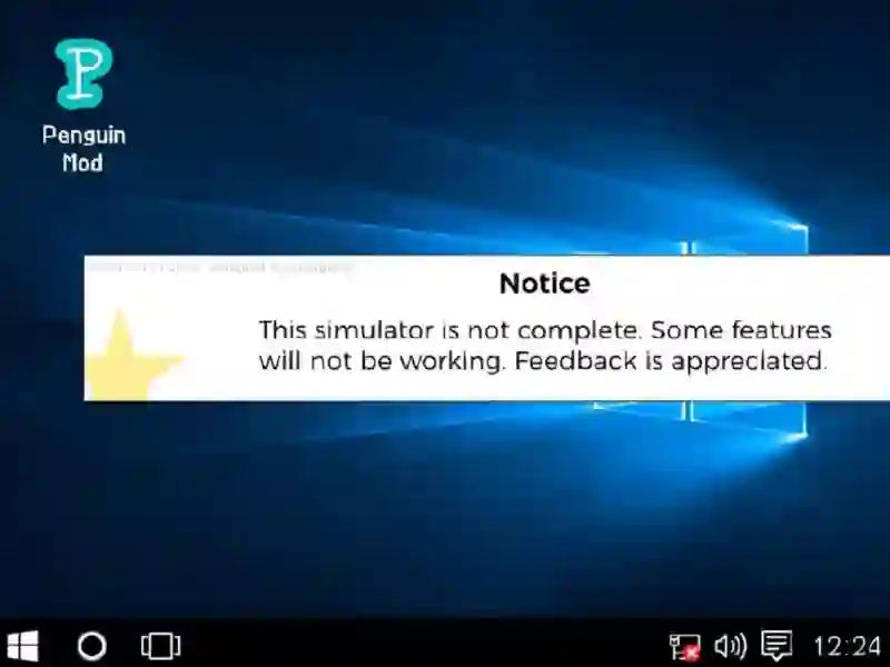 Гульня The Windows Game онлайн
