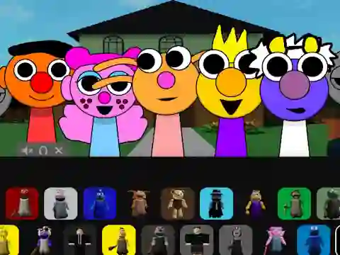 Гульня Sprunki Puppet онлайн
