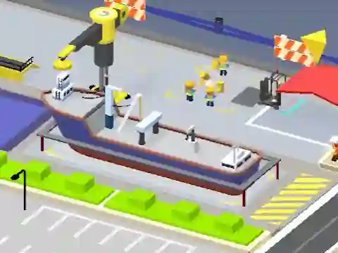 Гульня Shipbuilding tycoon онлайн